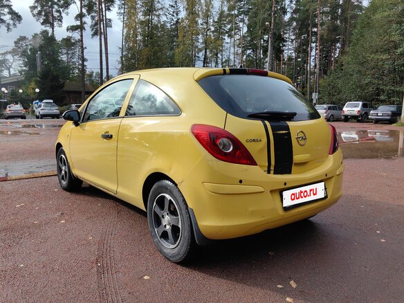 2011 Opel Corsa D Рестайлинг I, жёлтый, 350000 рублей - вид 5