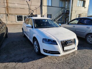 2012 Audi A3 II (8P) Рестайлинг 2, белый, 695000 рублей, вид 1