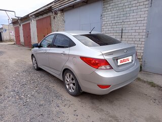 2012 Hyundai Solaris I, серебристый, 515000 рублей, вид 4