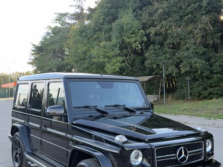 2014 Mercedes-Benz G-Класс AMG 63 AMG I (W463) Рестайлинг 2, чёрный, 8550000 рублей, вид 2