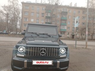 2002 Mercedes-Benz G-Класс 400 II (W463), синий, 2990000 рублей, вид 2