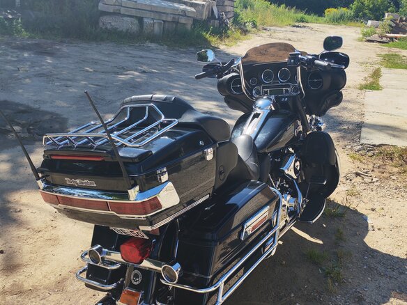 2008 Harley-Davidson Electra Glide, чёрный, 899990 рублей - вид 13
