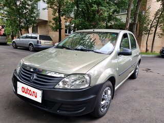 2013 Renault Logan I Рестайлинг, бежевый, 440000 рублей, вид 3