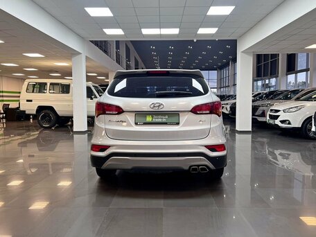 2016 Hyundai Santa Fe III Рестайлинг, серебристый, 1995000 рублей, вид 4