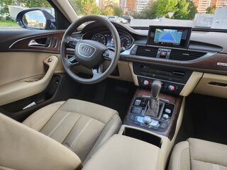 2016 Audi A6 IV (C7) Рестайлинг, синий, 2070000 рублей, вид 2