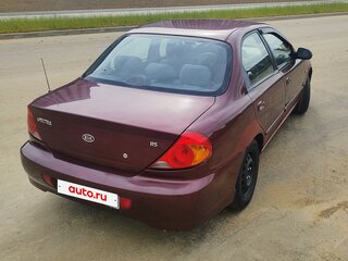 2006 Kia Spectra I Рестайлинг 2, красный, 210000 рублей, вид 4