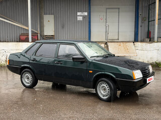 2002 Lada (ВАЗ) 21099, зелёный, 185000 рублей, вид 2