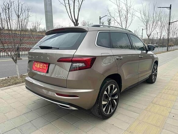 2022 Skoda Karoq I Рестайлинг, серый - вид 13