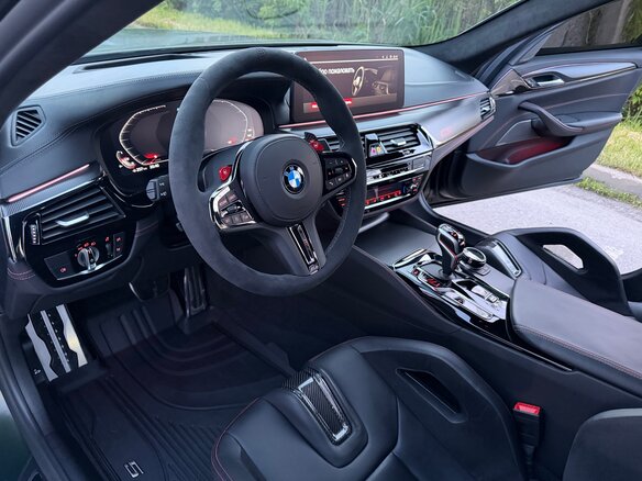 2022 BMW M5 CS VI (F90) Рестайлинг, зелёный, 14350000 рублей - вид 27