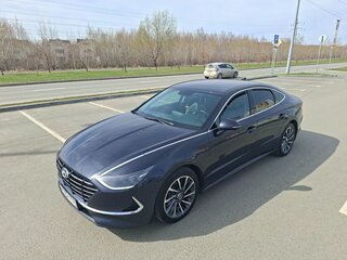 2021 Hyundai Sonata VIII (DN8), синий, 2800000 рублей, вид 3