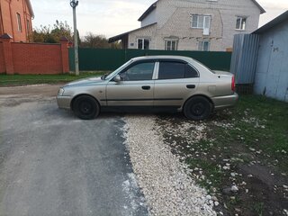 2003 Hyundai Accent ТагАЗ II, бежевый, 260000 рублей, вид 2