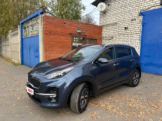 2019 Kia Sportage IV Рестайлинг, синий, 2350000 рублей, вид 1
