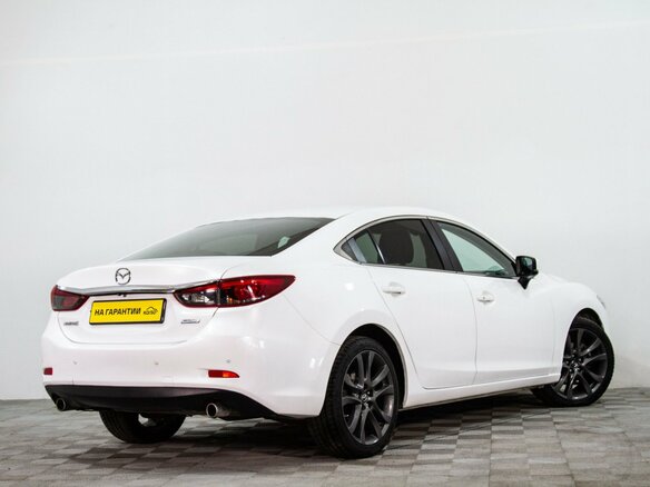 2016 Mazda 6 III (GJ) Рестайлинг, белый, 1949000 рублей - вид 3