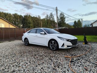 2022 Hyundai Elantra VII (CN7), белый, 2100000 рублей, вид 5
