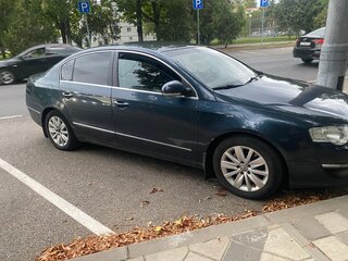 2008 Volkswagen Passat B6, синий, 420000 рублей, вид 4