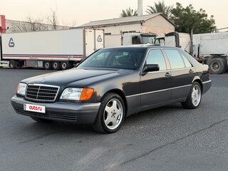 1993 Mercedes-Benz S-Класс 500 III (W140), чёрный, 3300000 рублей, вид 1