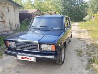 1987 Lada (ВАЗ) 2107, синий, 299000 рублей, вид 2
