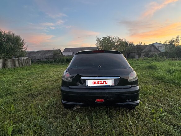 2005 Peugeot 206, чёрный - вид 5