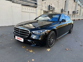 2021 Mercedes-Benz S-Класс 500 Long 4MATIC VII (W223), чёрный, 10500000 рублей, вид 1