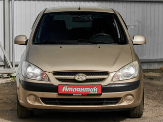 2006 Hyundai Getz I Рестайлинг, бежевый, 535000 рублей, вид 2