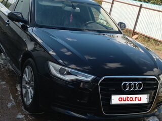 2012 Audi A6 IV (C7), чёрный, 1400000 рублей, вид 1