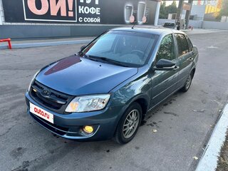 2014 Lada (ВАЗ) Granta I, синий, 395000 рублей, вид 1