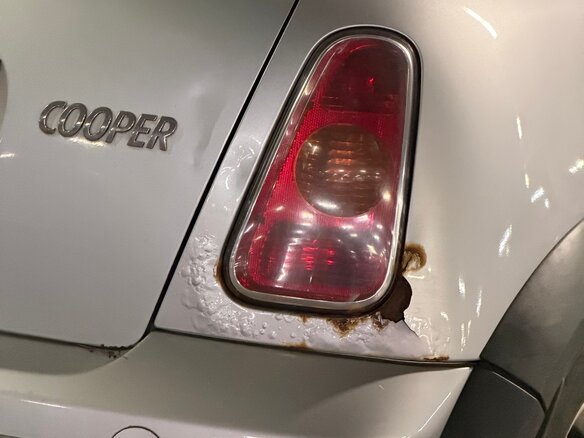 2003 Mini Hatch Cooper I (R50), серебристый - вид 12