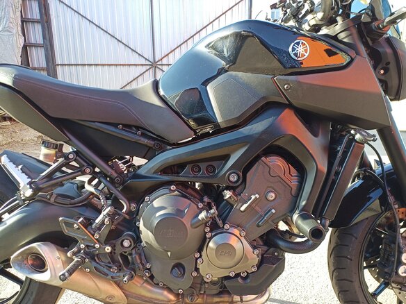 2014 Yamaha MT-09 (FZ-09), чёрный, 600000 рублей - вид 14