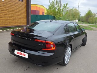 2021 Volvo S90 II Рестайлинг, чёрный, 5200000 рублей, вид 4