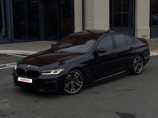 2021 BMW 5 серии M550i xDrive VII (G30/G31/G38) Рестайлинг, синий, 7548000 рублей, вид 1