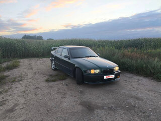 1993 BMW 3 серии 318i III (E36), зелёный, 150000 рублей, вид 3