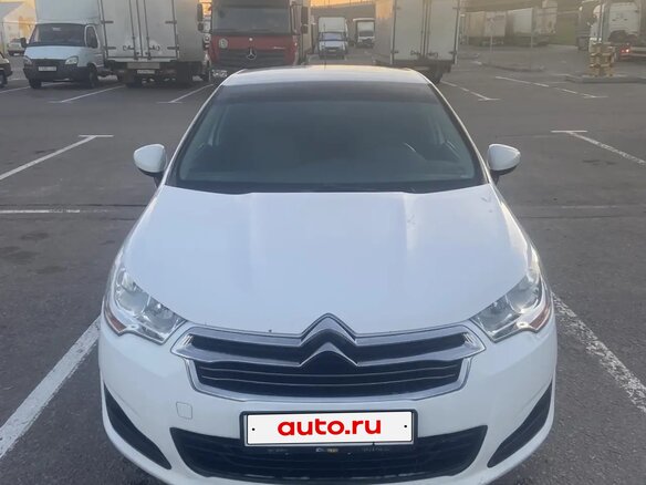 2014 Citroen C4 II, белый