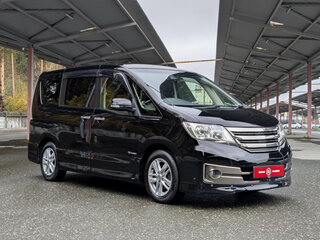 2012 Nissan Serena IV (C26), чёрный, 1279500 рублей, вид 2