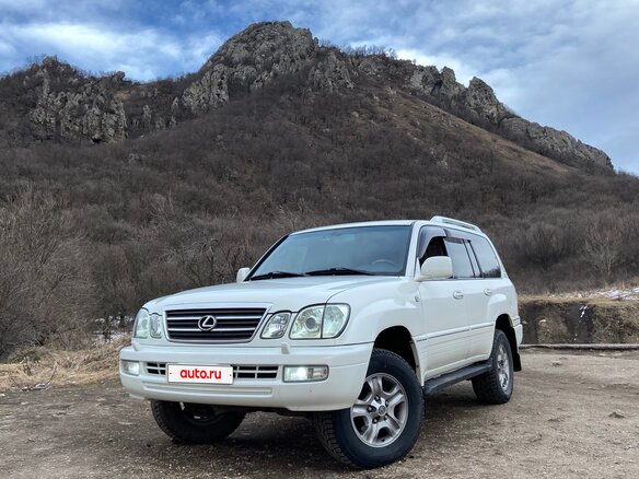 2004 Lexus LX 470 II Рестайлинг, белый, 2150000 рублей - вид 21