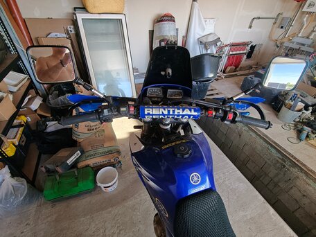 2000 Yamaha XT600, синий, 300000 рублей, вид 3