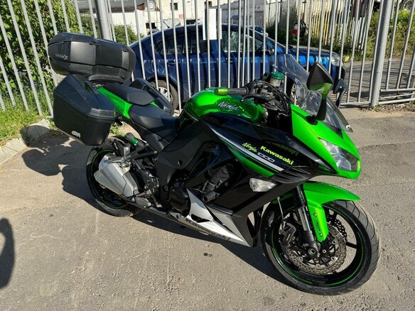 2016 Kawasaki Z 1000SX, зелёный, 750000 рублей - вид 2