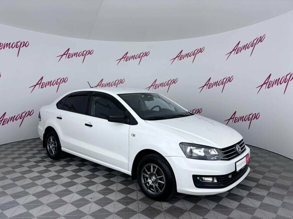 2018 Volkswagen Polo V Рестайлинг, белый, 979000 рублей - вид 6