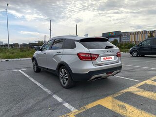 2019 Lada (ВАЗ) Vesta SW Cross I, серебристый, 860000 рублей, вид 3