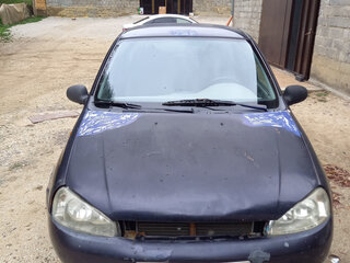 2008 Lada (ВАЗ) Kalina I, синий, 130000 рублей, вид 1