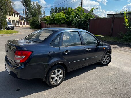2012 Lada (ВАЗ) Granta I, серый, вид 4