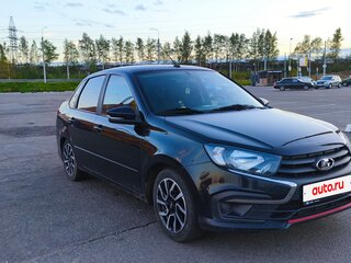 2023 Lada (ВАЗ) Granta Drive Active I Рестайлинг, чёрный, 760000 рублей, вид 4
