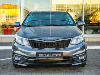 2015 Kia Rio III Рестайлинг, серый, 1098000 рублей, вид 2