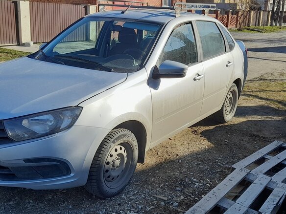 2024 Lada (ВАЗ) Granta Euro-2 I Рестайлинг, серый, 1000000 рублей - вид 1