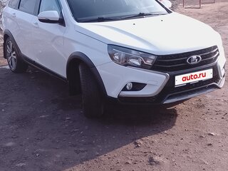 2020 Lada (ВАЗ) Vesta SW Cross I, белый, 950000 рублей, вид 1