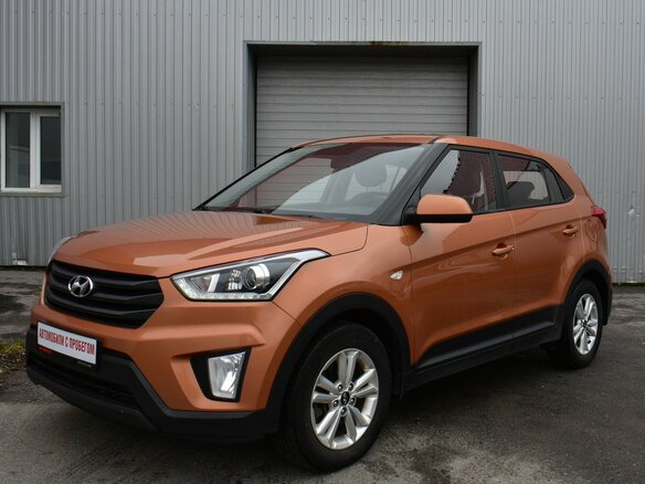 2019 Hyundai Creta I, оранжевый, 1629000 рублей