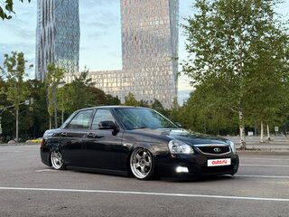 2016 Lada (ВАЗ) Priora I Рестайлинг, чёрный, 1200000 рублей, вид 1