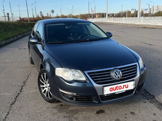 2008 Volkswagen Passat B6, синий, 790000 рублей, вид 3