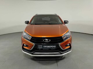 2020 Lada (ВАЗ) Vesta SW Cross I, оранжевый, 1064988 рублей, вид 2
