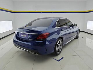 2019 Mercedes-Benz C-Класс 180 IV (W205) Рестайлинг, синий, 1985000 рублей, вид 3