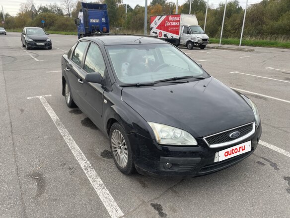 2006 Ford Focus II, чёрный, 180000 рублей - вид 5